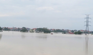 Lũ đặc biệt lớn trên sông Cầu, sông Thương và khả năng đạt đỉnh vào sáng sớm mai (9/10)